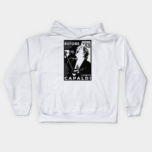 Lewis Capaldi Concert Silhouette Kids Hoodie